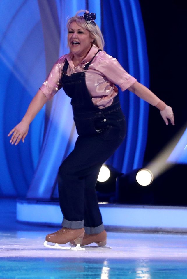  Lisa was a natural on the ice because she skated when she was a child - but after an accident she lost her confidence