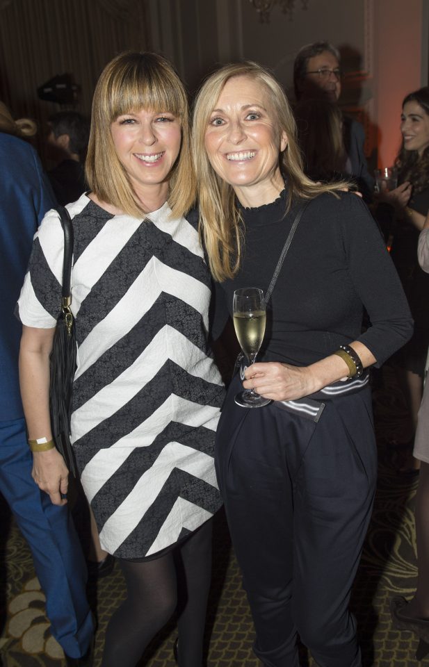  Fiona Phillips, right, took a swipe at Kate Garraway's stint on I'm A Celeb