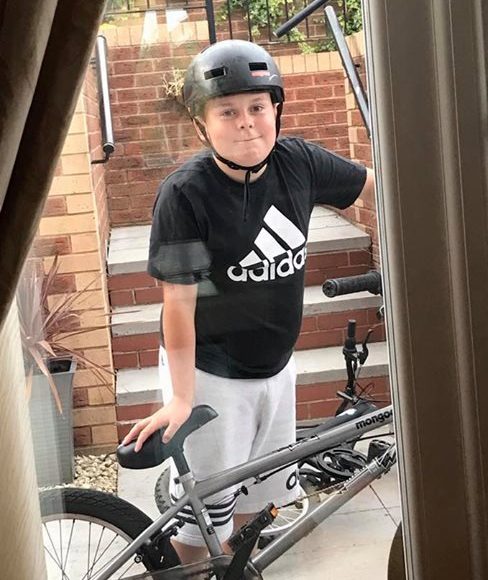  She's now living each day like her son is at school