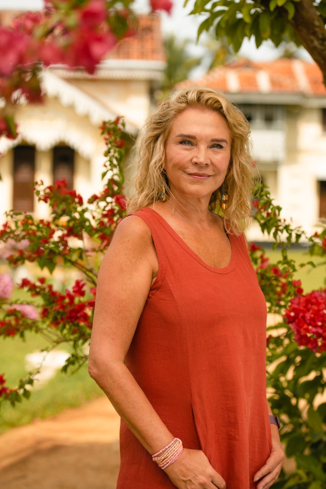 The BAFTA- nominated actress plays Doctor Lydia Fonseca, the eccentric Englishwoman at the centre of The Good Karma Hospital