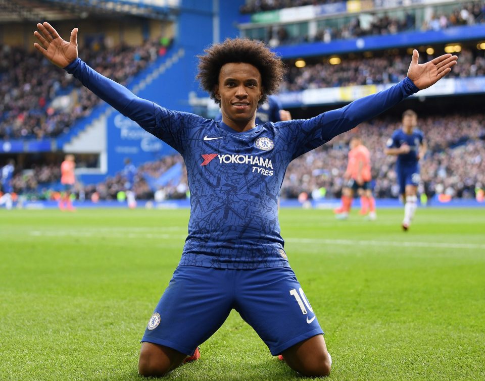  Bayern Munich are hoping to sign Willian from Chelsea