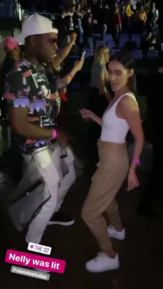  The Love Island runners-up showed off their dance moves at London's O2 Arena