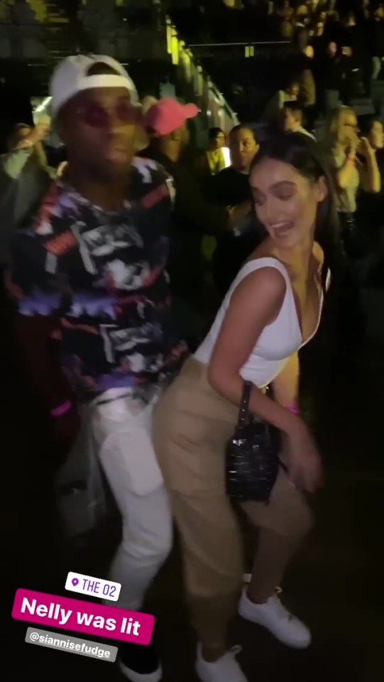  Luke Trotman and Siannise Fudge dirty danced to Nelly