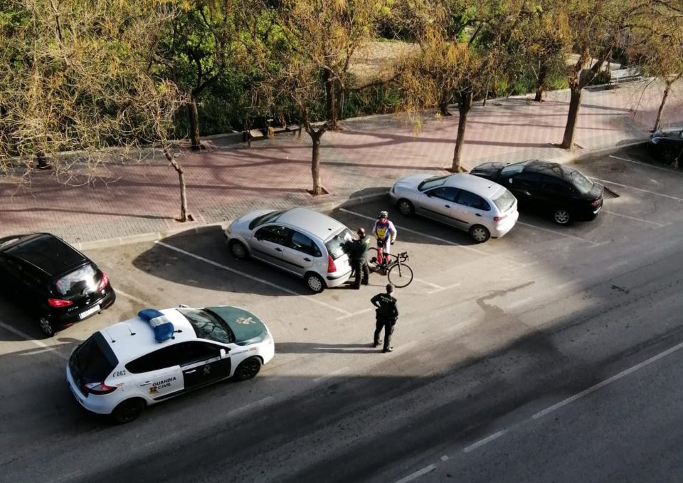 Those caught outside without good reason were hit with hefty fines