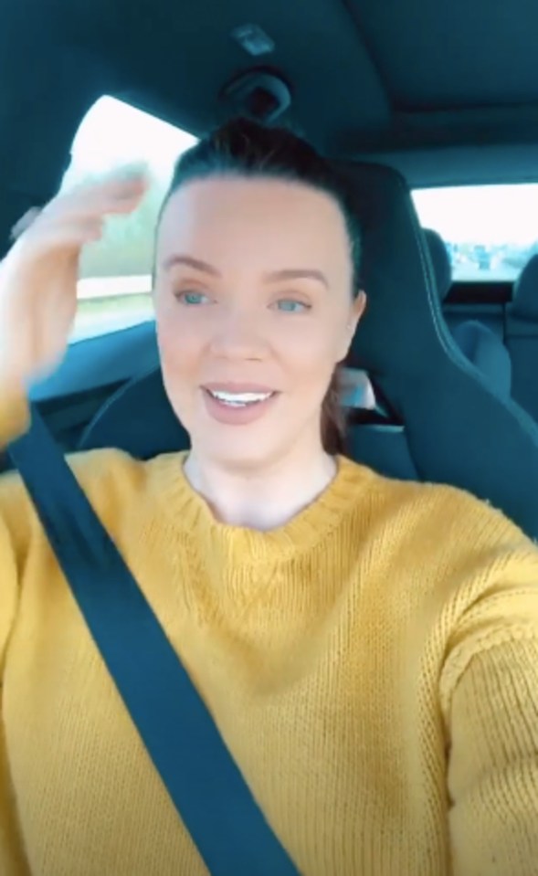  Maria on her way for her 12-week scan