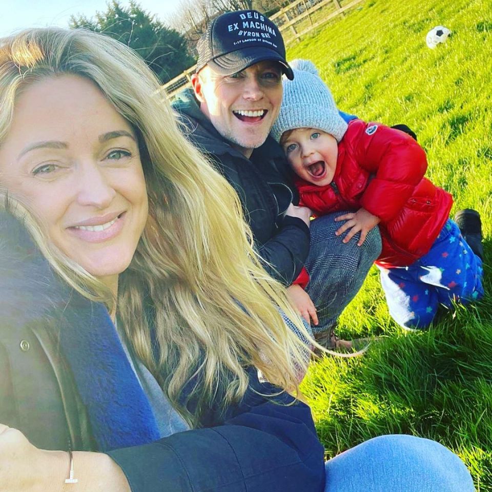  Ronan and Storm also have son Cooper, two