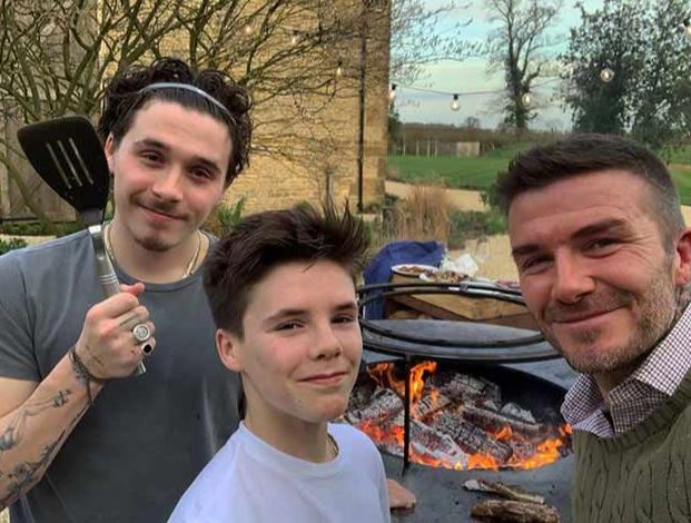  An outdoor firepit is on hand if they fancy a barbecue in the coming weeks