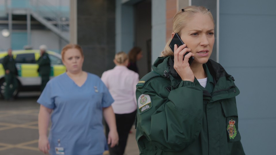  Sparks character has been struggling to make a decision about whether to take in her niece after sister's death