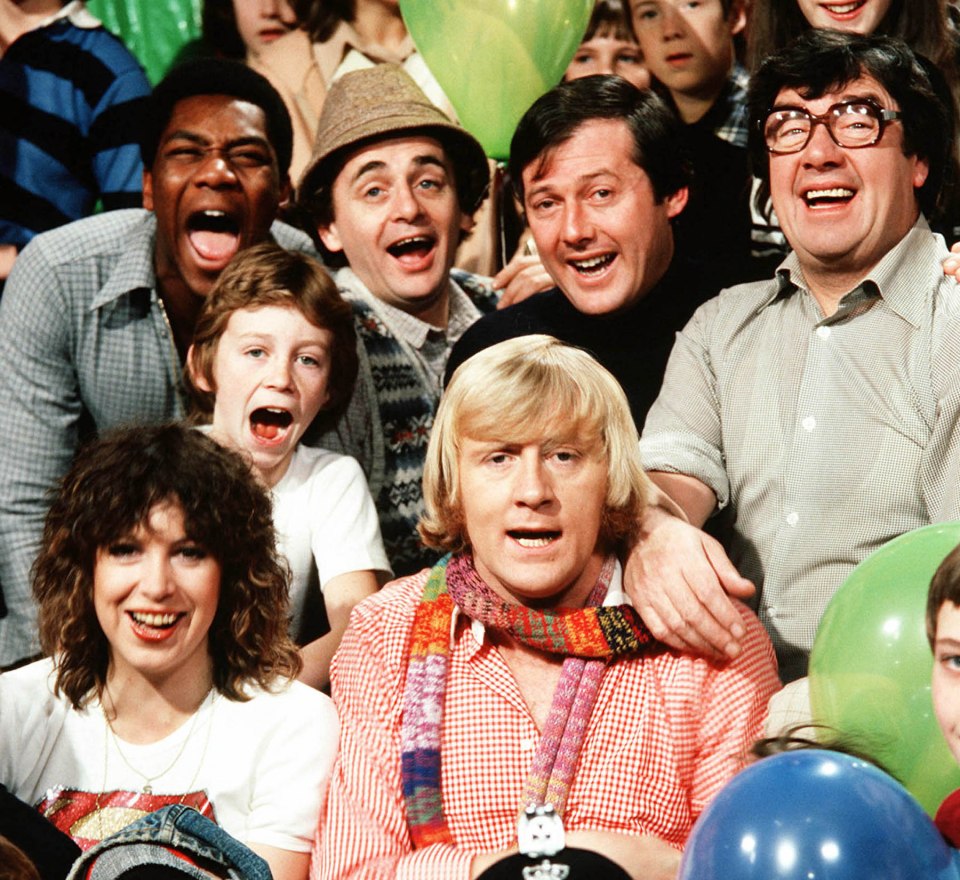  Chris famously hosted 70s and 80s kids TV show Tiswas