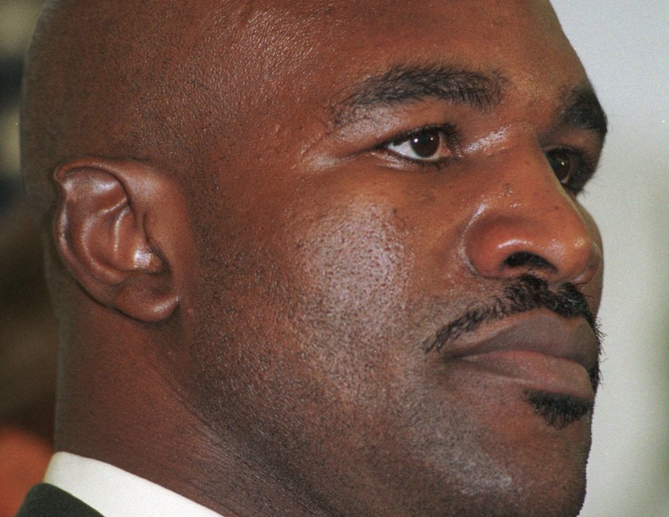  The damage to Holyfield's ear was clear for all to see