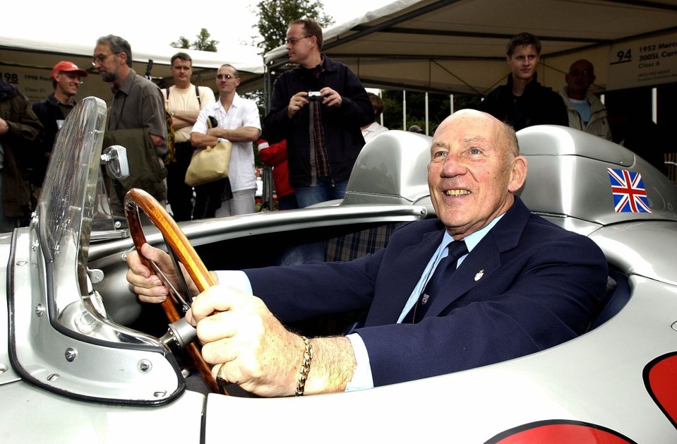  Moss continued to race in legend events right up until he was almost 80 years old