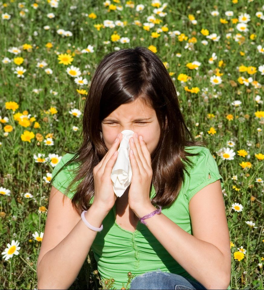  As the weather gets nicer many of us will be more exposed to pollen as we make the most of the sunshine