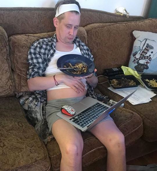  Macaulay Culkin posted this picture of himself after Disney announced the reboot last August
