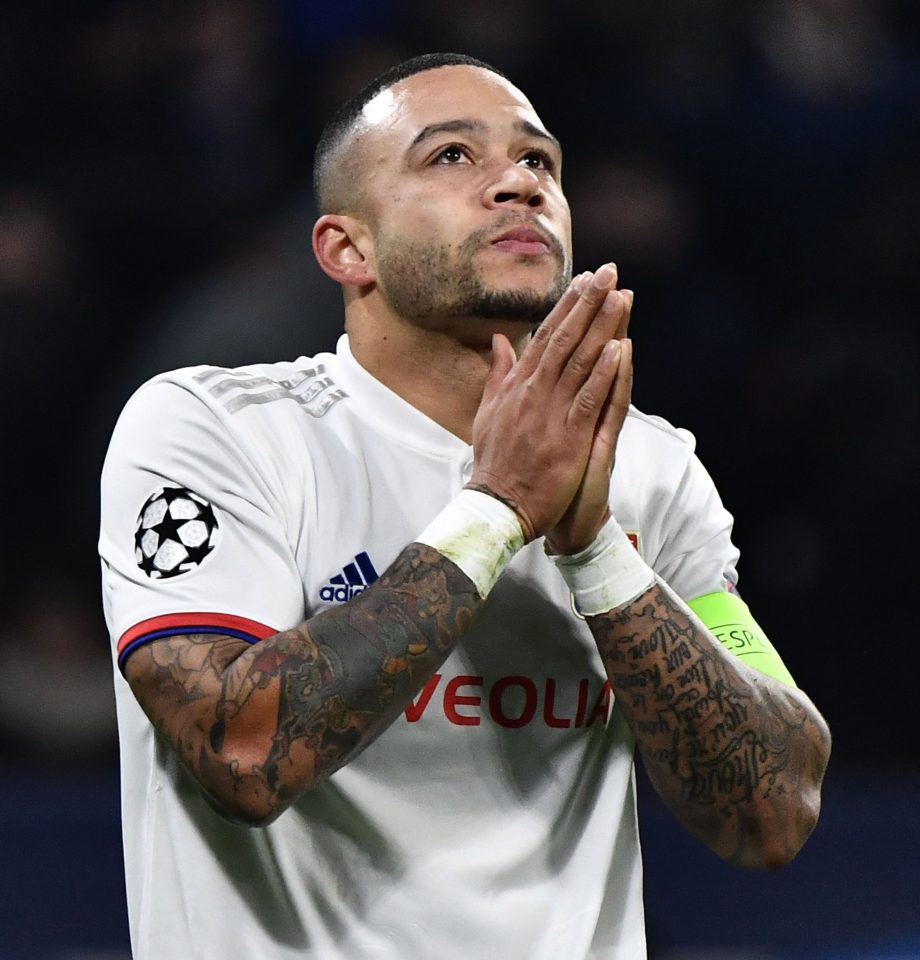 Depay smashed in 14 goals in 18 appearances before suffering a major knee injury in December