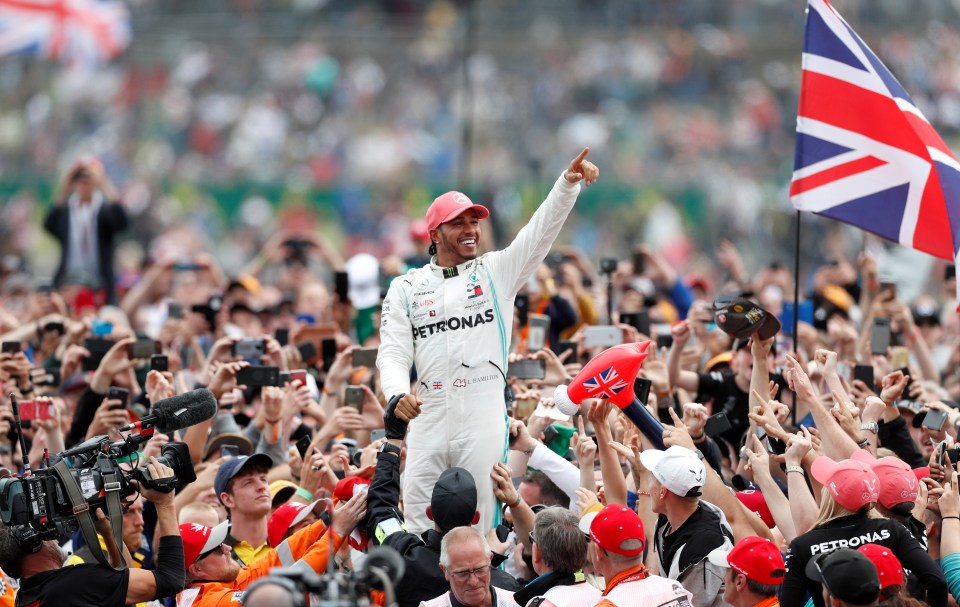  Lewis Hamilton moght have to wait a little longer to defend his British GP crown