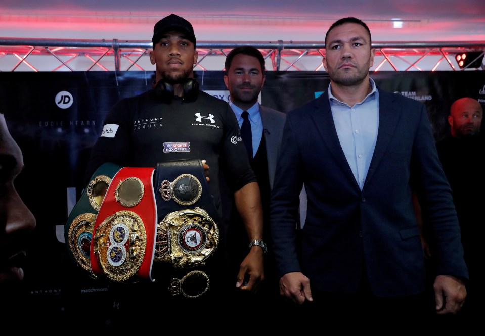  Anthony Joshua is set to defend his heavyweight world titles next against Kubrat Pulev