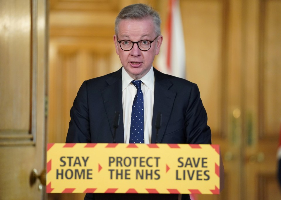  Michael Gove has had to isolate after his daughter developed symptoms