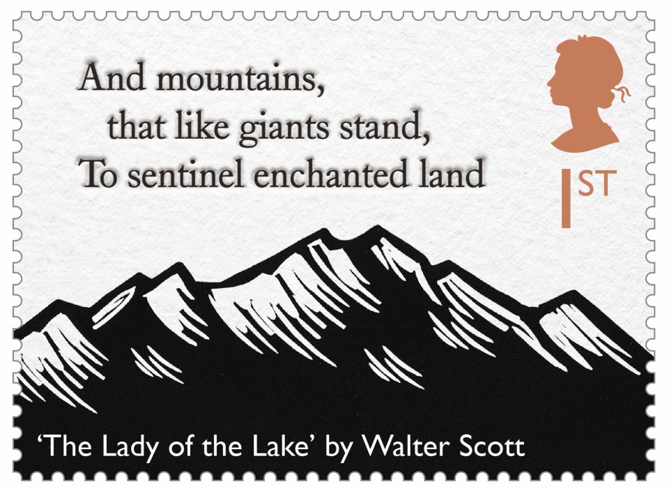  An extract of Walter Scott's loved poem 'The Lady of the Lake'
