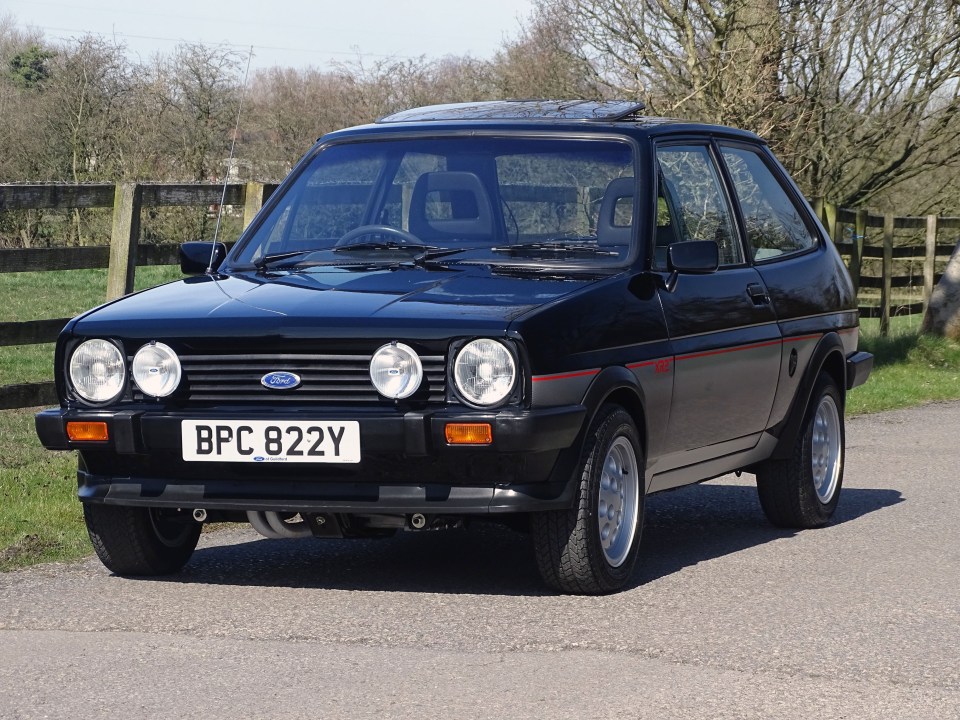  The Ford Fiesta XR2 has undergone five years of restoration work
