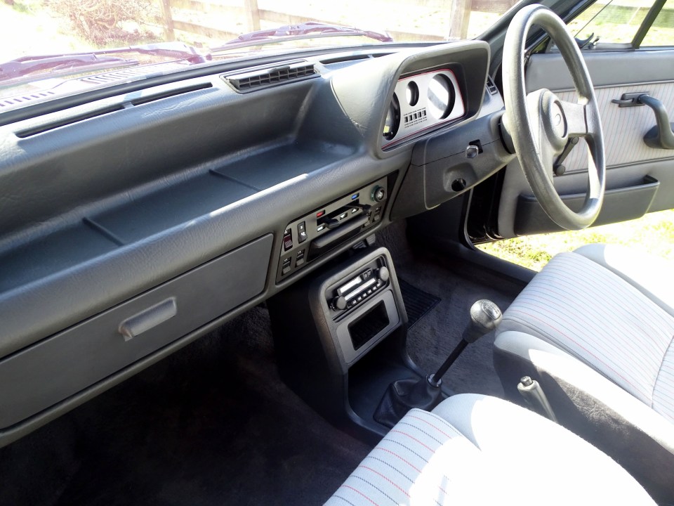  The motor has since been kitted out with original Ford parts that mirror its 1980s design