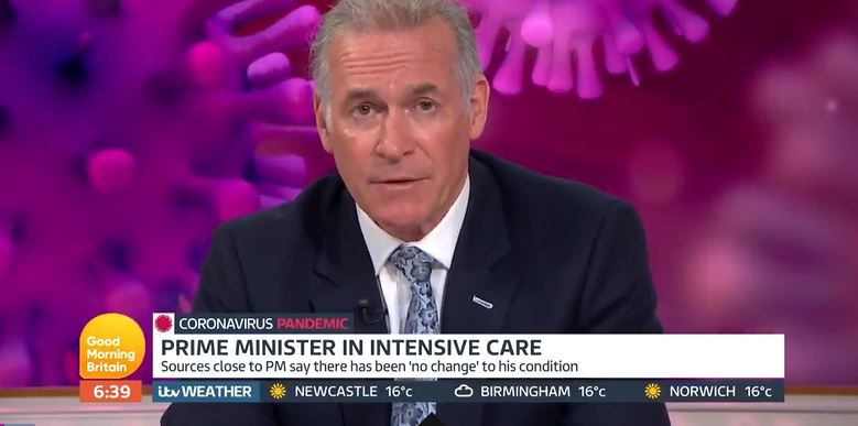  Dr Hilary said Mr Johnson could be very unwell for two to three weeks