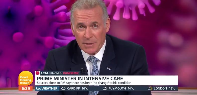  Dr Hilary said battling coronavirus is 'a life-changing experience'