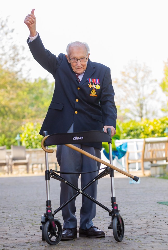 Captain Tom Moore has been added to the honours shortlist after thousands nominated him