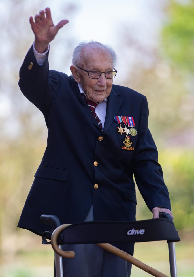 Help celebrate Captain Tom Moore's 100th birthday by creating a card and sending it to us