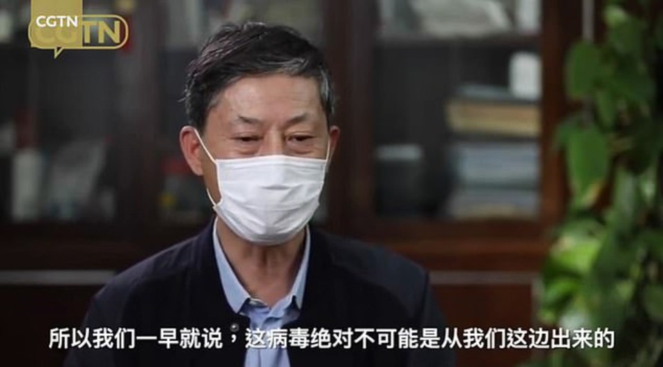  Dr Yuan Zhiming, the deputy head of the Wuhan Institute of Virology, rejected claims that the virus came from the lab