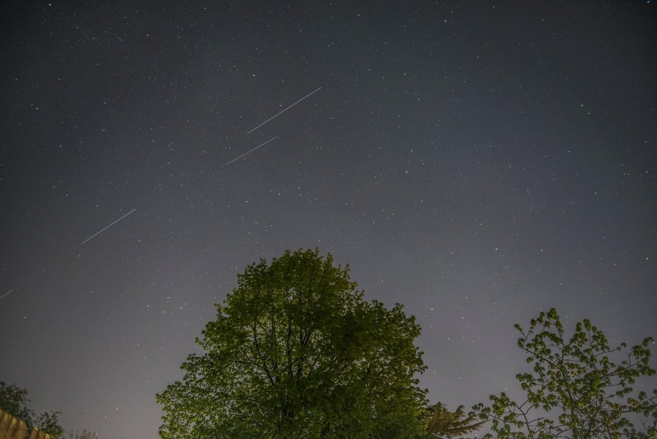  Starlink plans to eventually have 42,000 satellites in orbit. It currently has more than 300 in operation