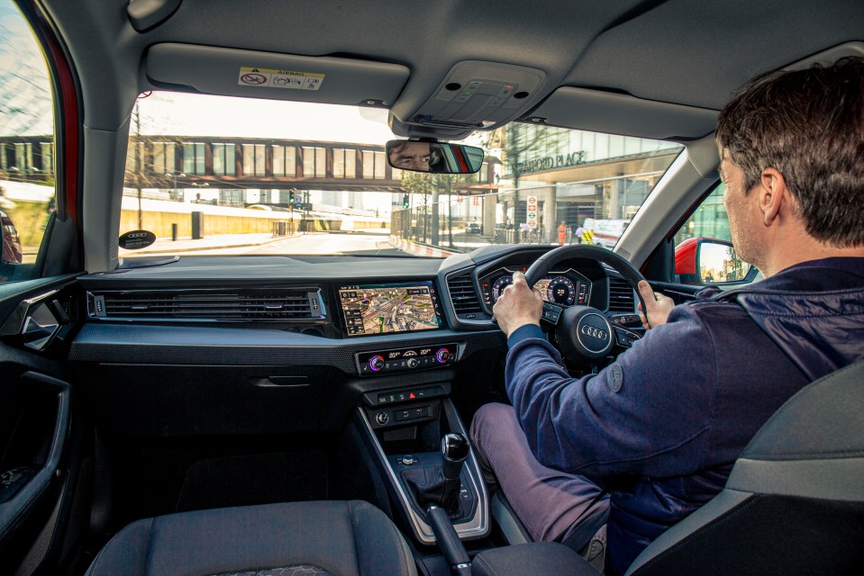  The inside is class, you are getting executive levels of tech and refinement in a small car