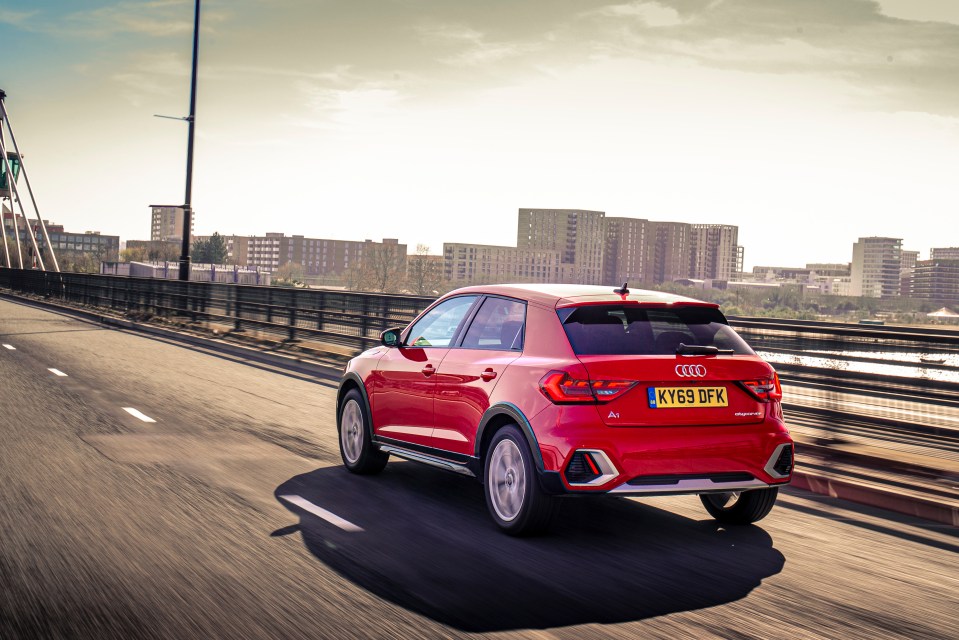  The extra suspension soaks up the bumps with no loss of steering precision