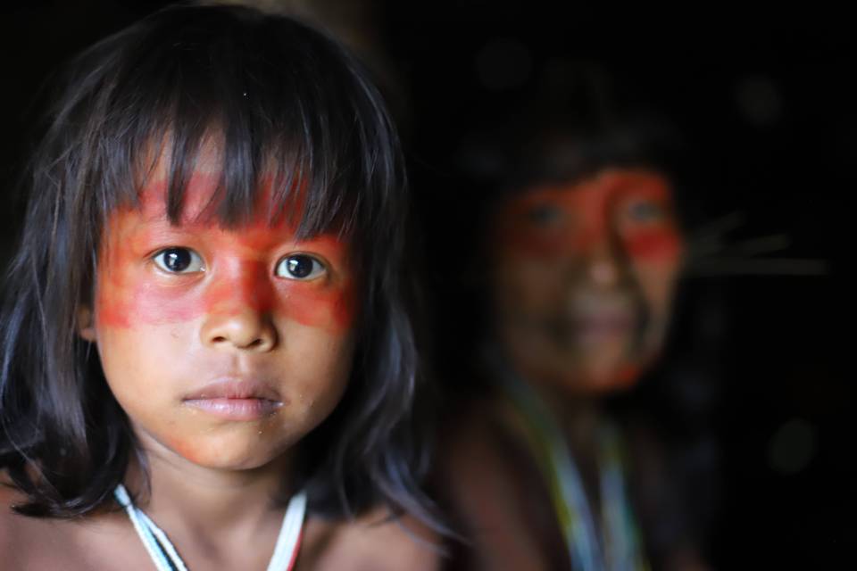 The children of the Matses tribe
