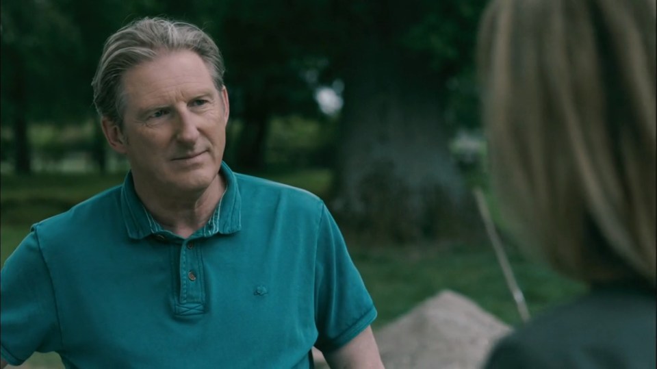 Adrian Dunbar plays Jim Hogan in Blood