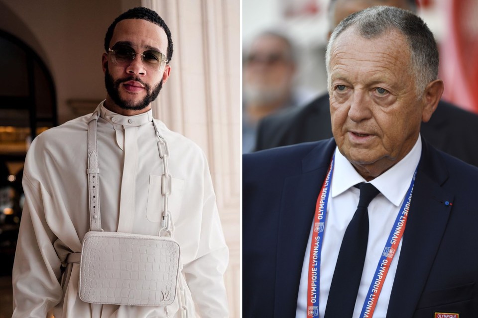 Lyon president Jean-Michel Aulas revealed the club are still in talks to try and tie Memphis Depay down to a new deal