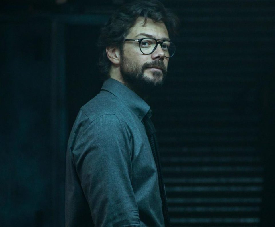  Money Heist puppet master The Professor came under fire from fans for not asking the bank's boss where the room was