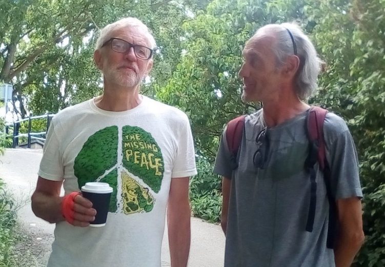  Jeremy Corbyn was standing a bit too close to a passer-by