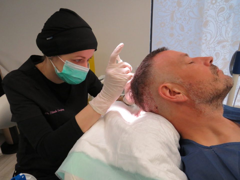  Mark Clattenburg has topped up his hair transplant before going into lockdown