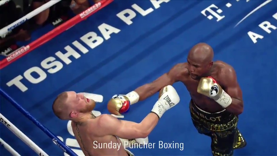  Eventually the UFC star was stopped on his feet in what has proved to be Mayweather's final fight