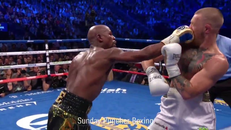  The former two-weight UFC champion gradually began to tire