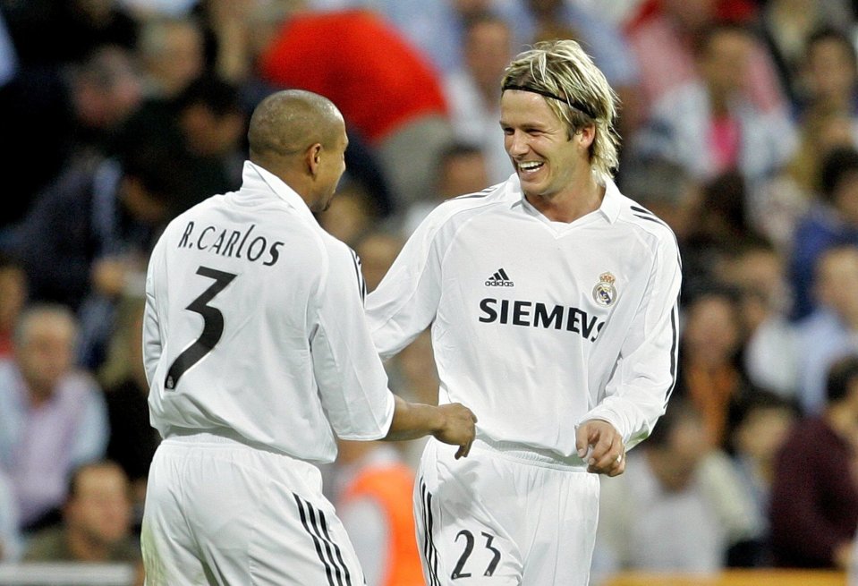  The iconic Brazilian was a key part of the 'Galacticos' era alongside David Beckham in Madrid