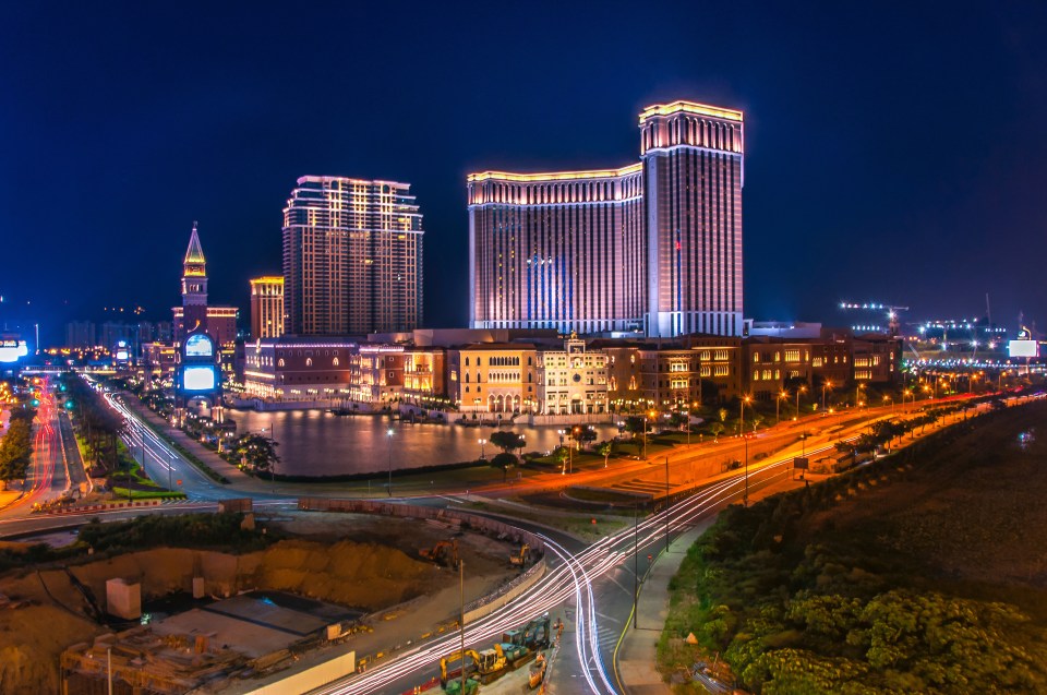 The Venetian is part of the stunning Macao Strip