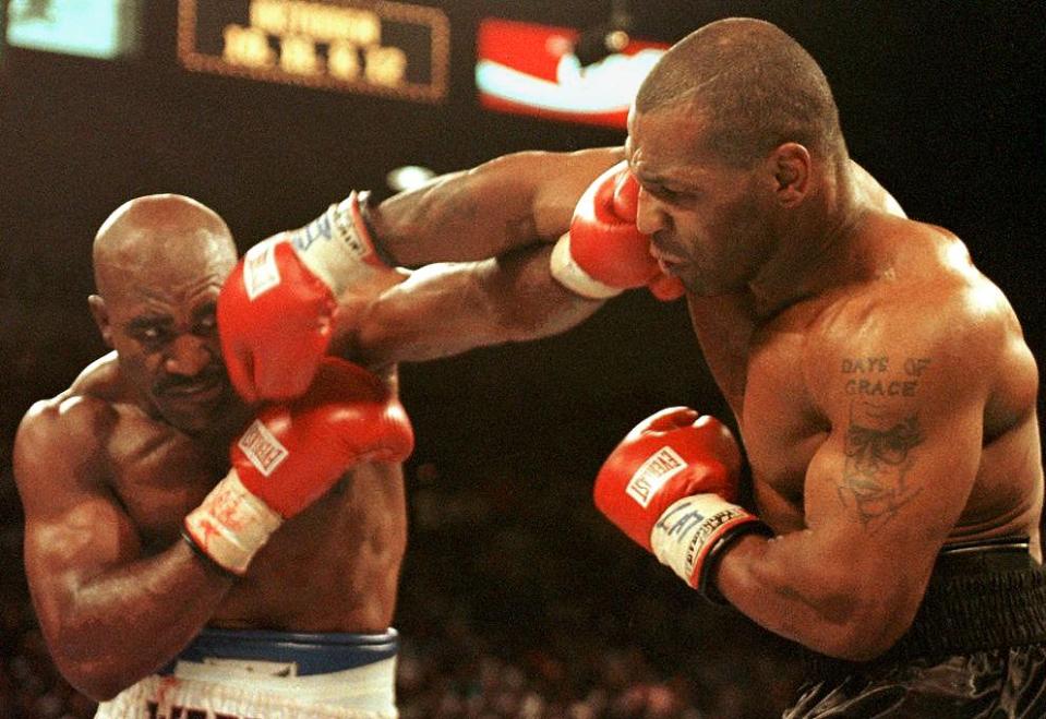  Evander Holyfield and Mike Tyson could be set for a sensational trilogy scrap