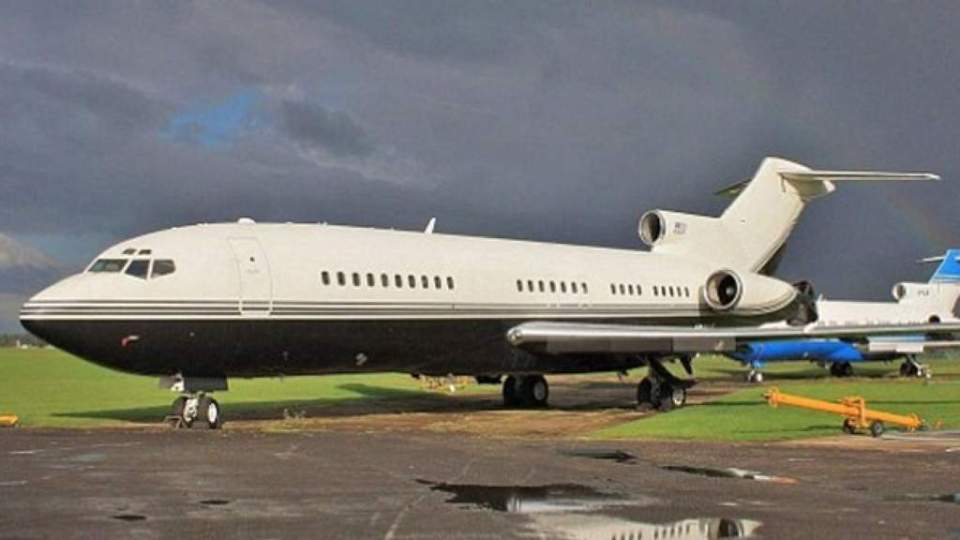  Epstein's private Boeing 727 jet - dubbed the 'Lolita Express' - in which the group travelled