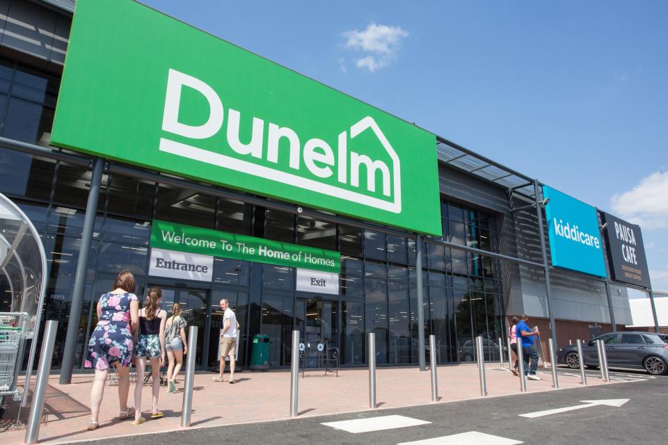 Dunelm is among the shops that have reopened
