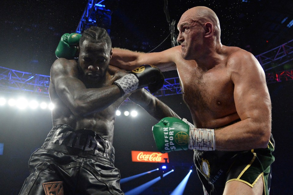  Fury defeated Deontay Wilder back in February