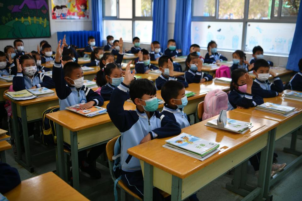  Countries around the world say pupils will need to wear masks to go back into classrooms