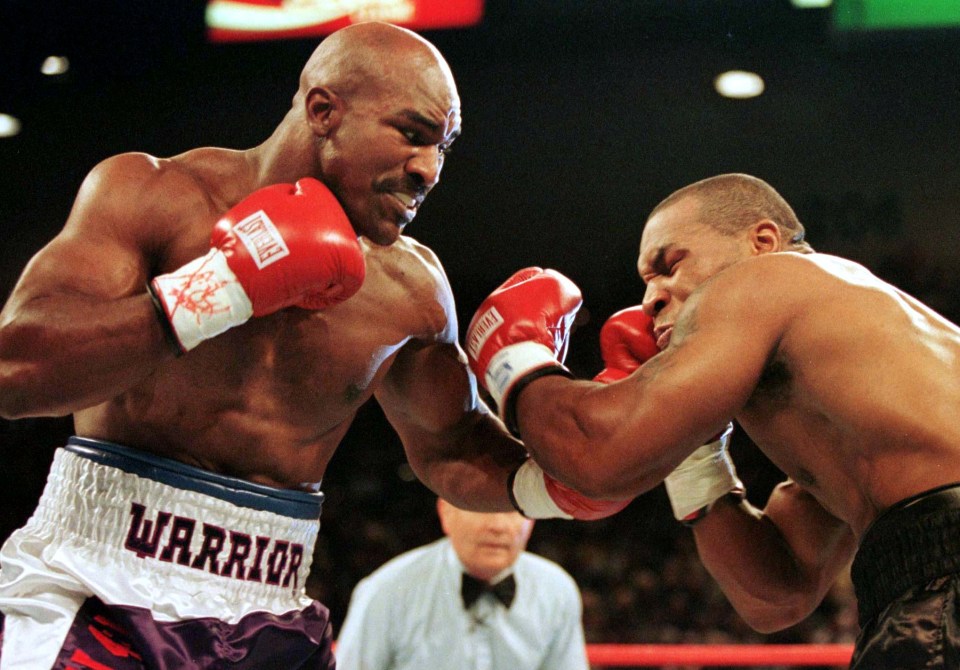 Holyfield recorded two wins from two over Iron Mike during the 1990s