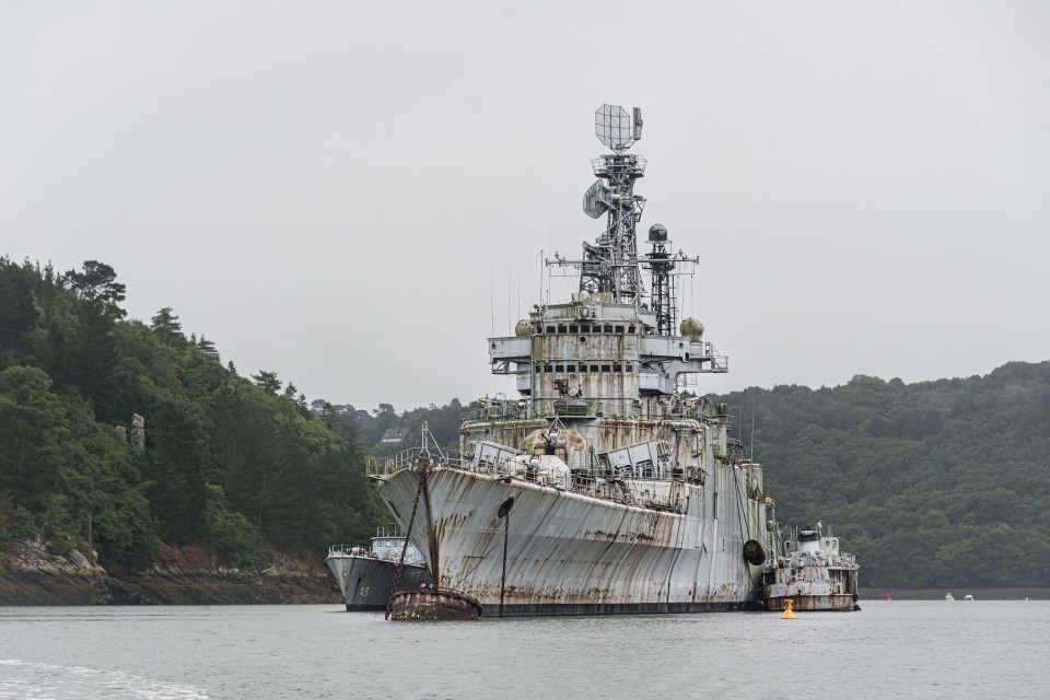  The site is the 'last resting point' before ships are dismantled