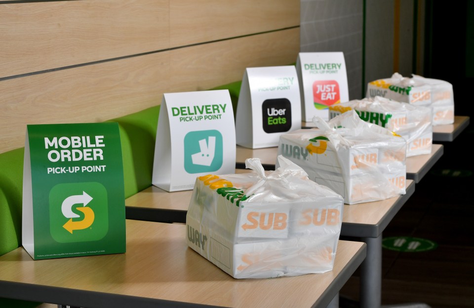  The Subway branches have reopened with strict social distancing measures